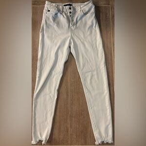 White Size 25 Kan Can Skinny Jeans